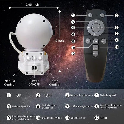 SpaceBuddy Galaxy Star Projector